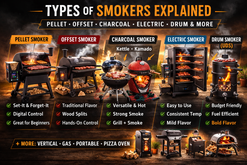 Types of Smokers