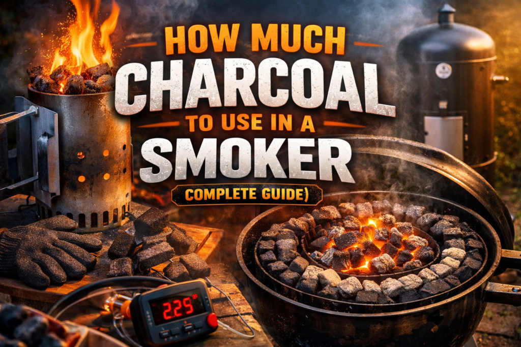 How Much Charcoal to use in a smoker