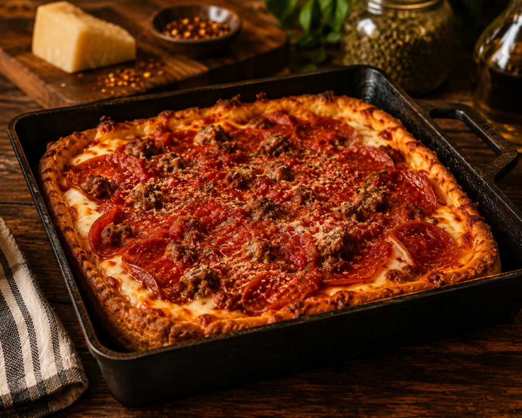 Deep Dish Pizza