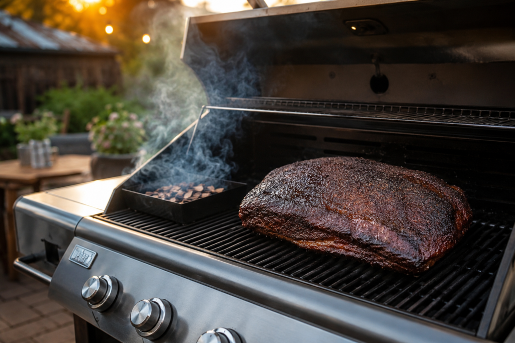 How to Smoke on Gas a grill