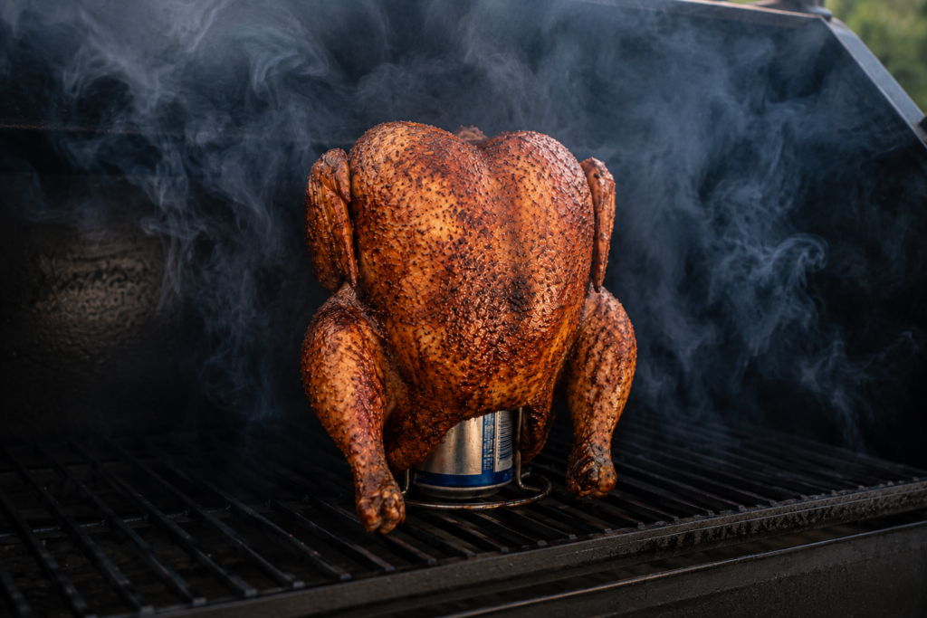 Smoked Beer Can Chicken