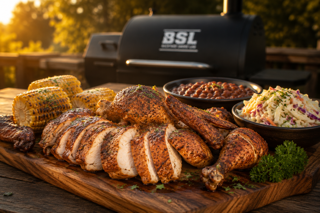 Smoked Beer Can Chicken