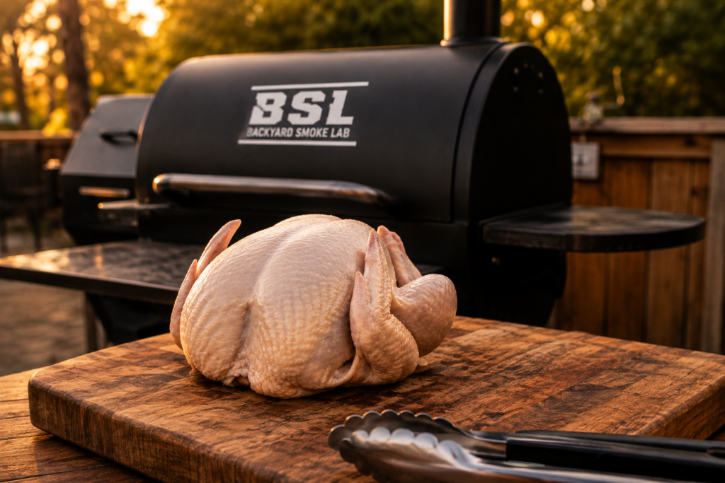 Smoked Beer Can Chicken