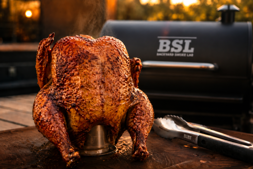 Smoked Beer Can Chicken
