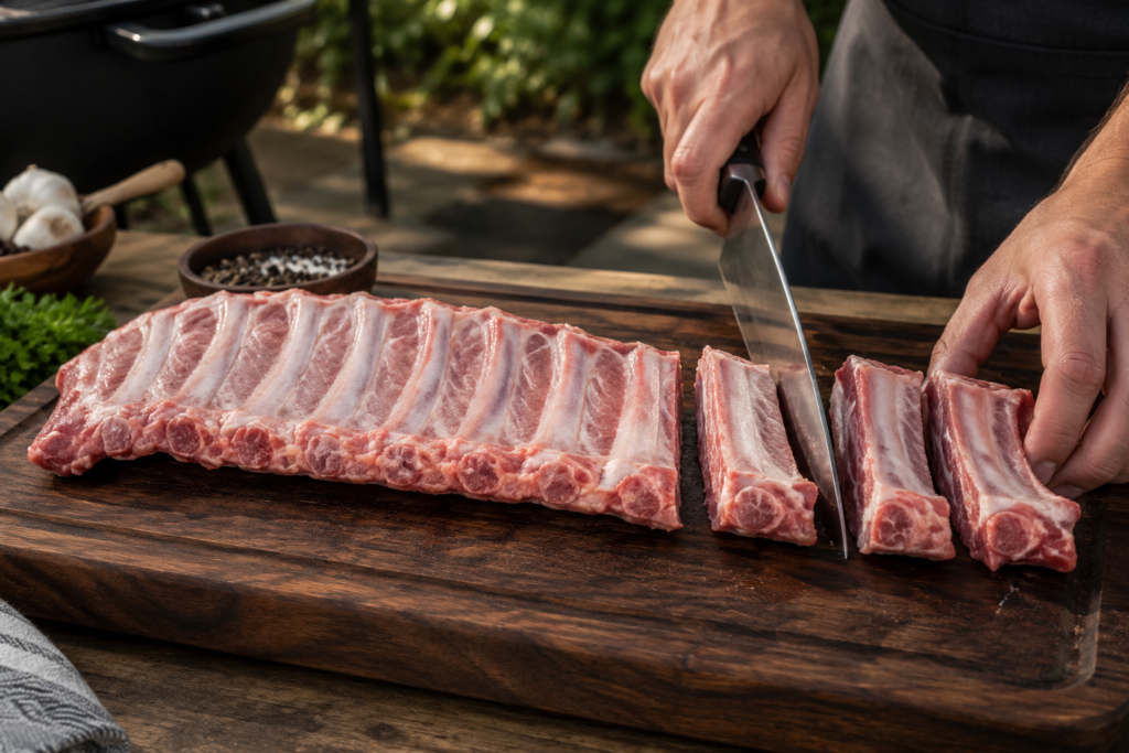 Smoked party Rib