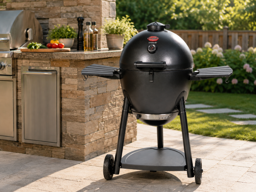 Alt text: Char-Griller AKORN kamado smoker under 500 dollars