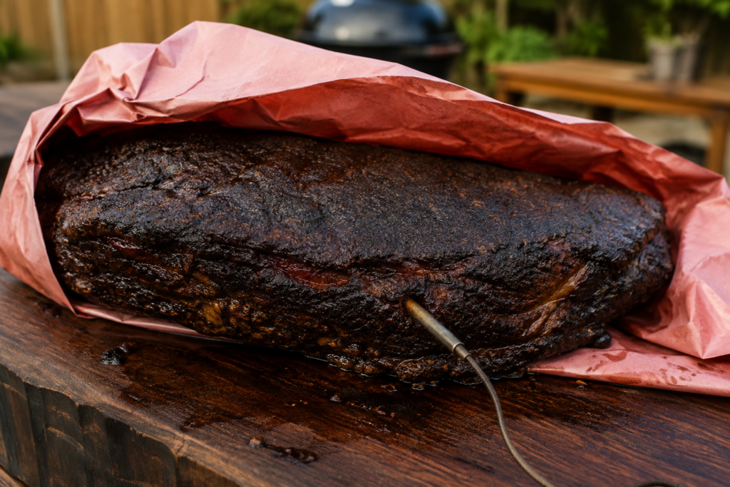 Smoked Brisket with probe