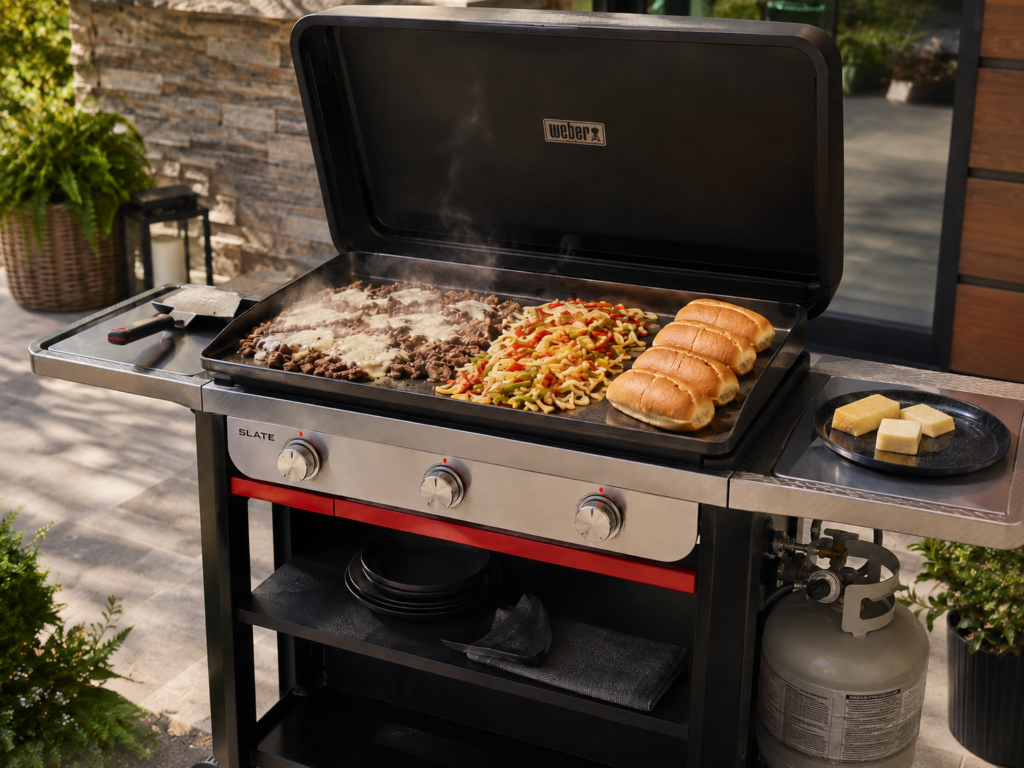 Weber Slate 3-Burner griddle owner recommendation