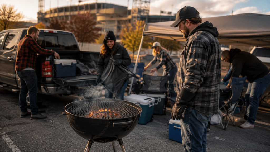 how to put out charcoal at a tailgate