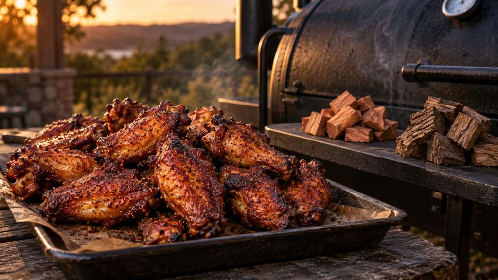 pecan wood chicken