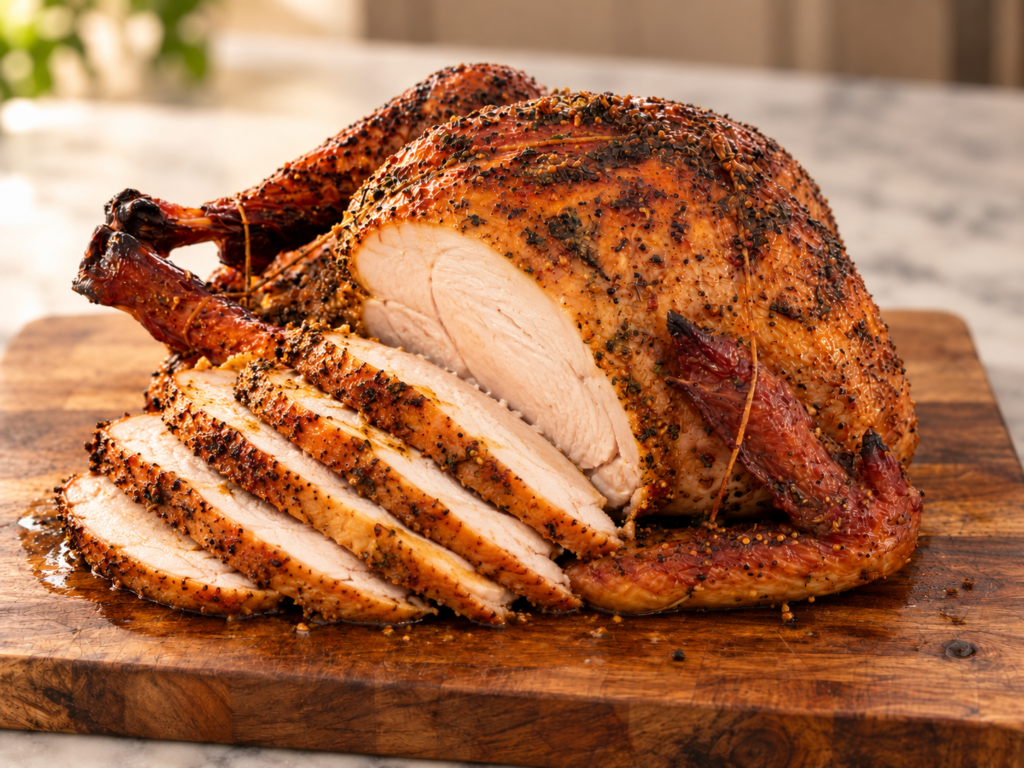 Juicy Holiday Roasted Turkey